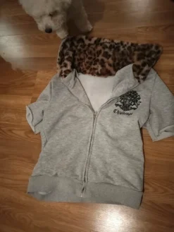 Clearance Y2k huppari karvainen