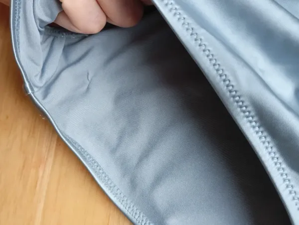 H&M ylellinen teräksenvärinen uimapuku