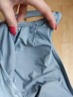 H&M ylellinen teräksenvärinen uimapuku