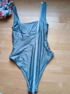 H&M ylellinen teräksenvärinen uimapuku