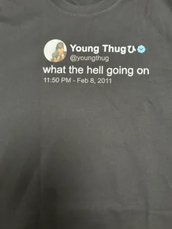 Discount Young Thug t-shirt