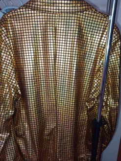 Sale Lac Matton Złota marynarka karnawałowa